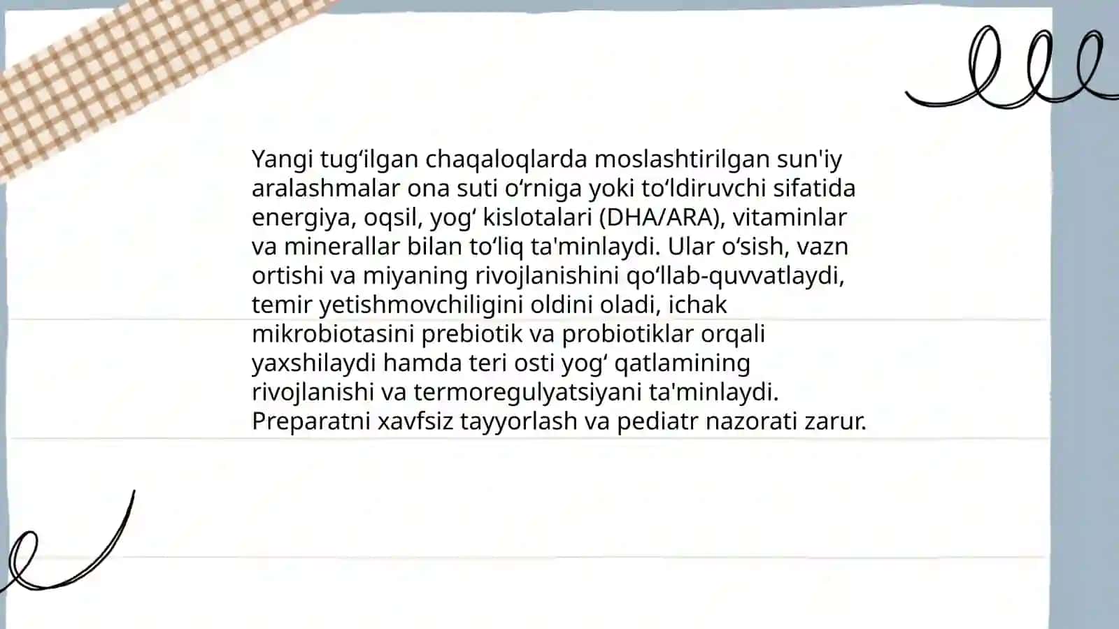 Sun'iy ovqatlantirishning ta'rifi va maqsadlari 4