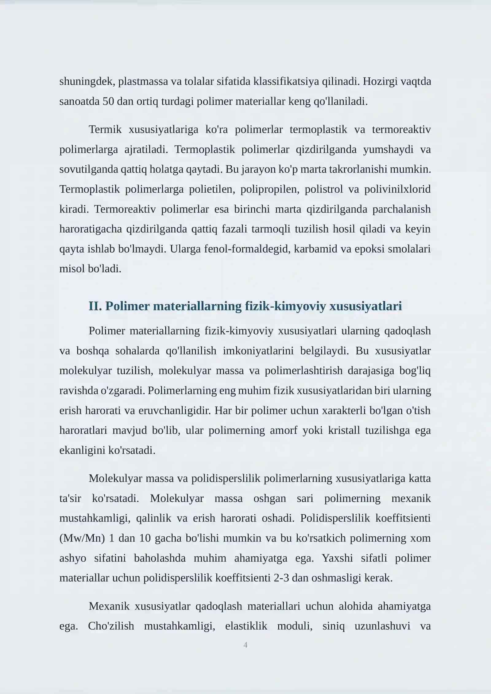 Polimer asosli materiallar 4