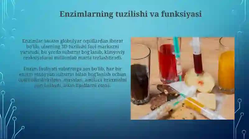 Sharbatlar va Lam alkogolli ichimliklar ishlab chiqarishda fermentlardan foydalanish 4