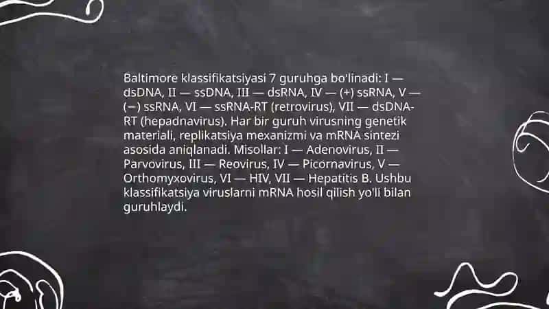 Viruslarning klassifikatsiyasi 4