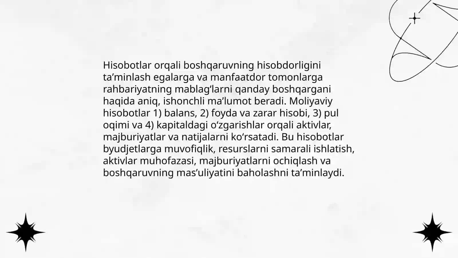 Moliyaviy hisobot 4