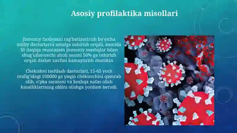 Yuqumsiz Kasalliklarning Uchlamchi Profilaktikasi 4