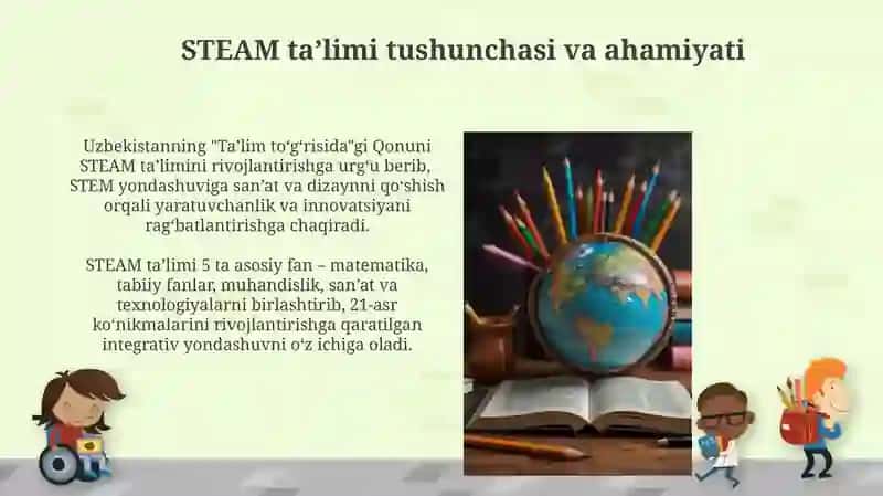 STEAM ta'limi: ta'rif va asosiy tamoyillar 4