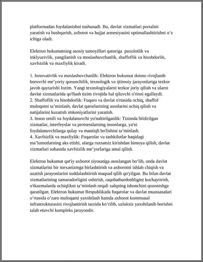 ELEKTRON HUKUMAT TIZIMI 4