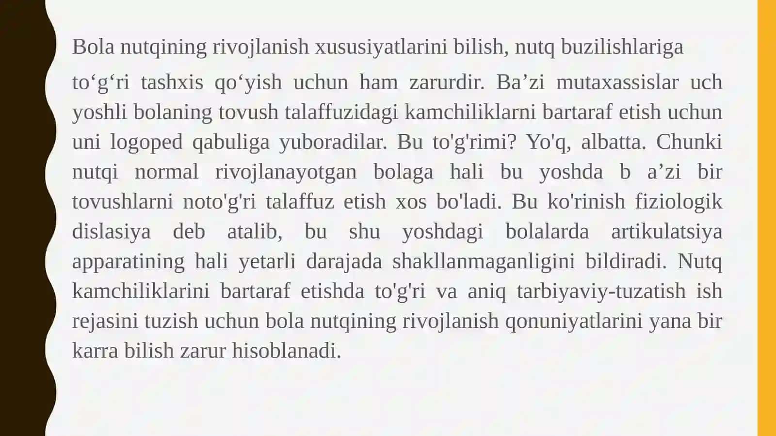 BOLALAR NUTQI RIVOJLANISHI XUSUSIYATLARI 4