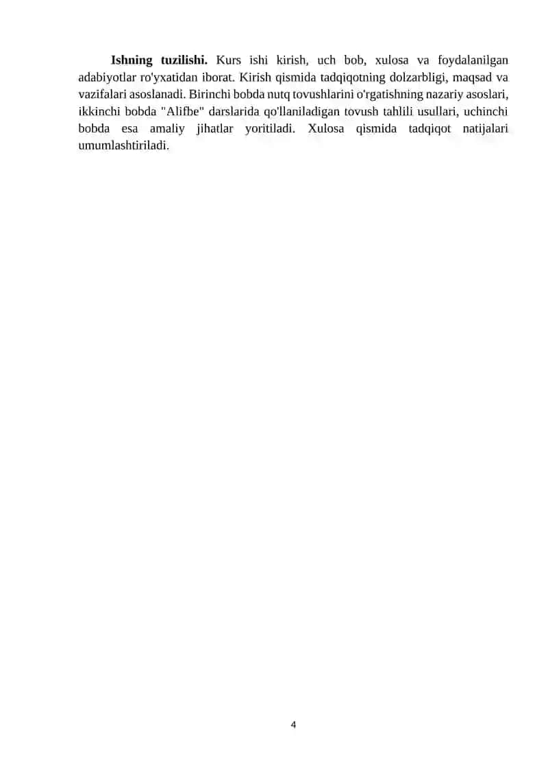 ALIFBE 4