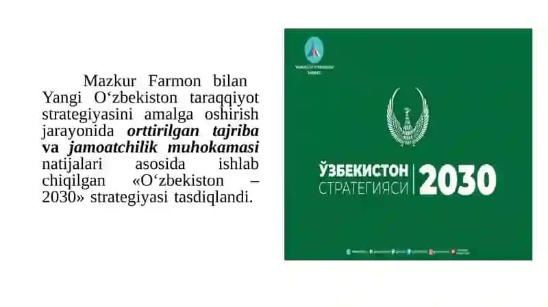 Yangi O'zbekiston strategiyasi 4