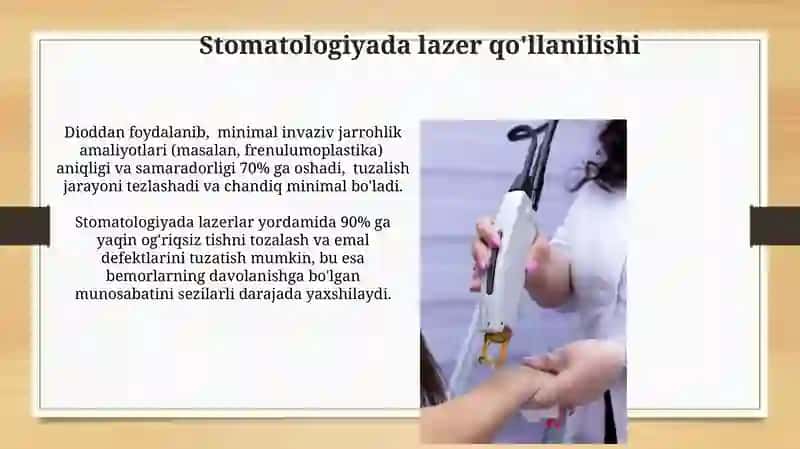 Lazerning tibbiyotda qoʻllanishi 4