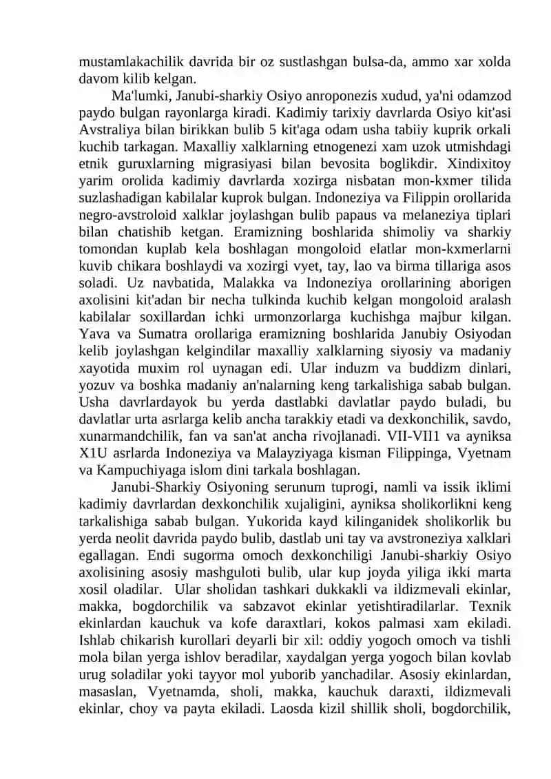 Sharqiy Osiyo xalqlari 4