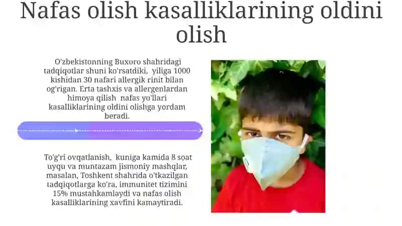 Nafas olish kasalliklari 4