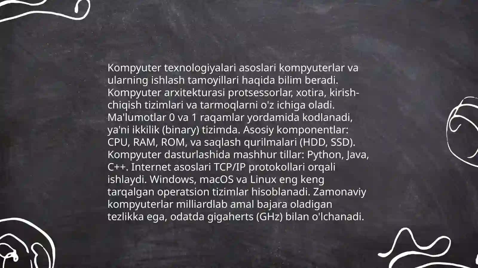 Axborot texnologiyalari va turlari 4