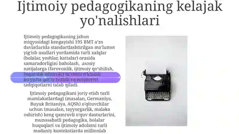 Ijtimoiy pedagogika fanining joriy erilishi 4