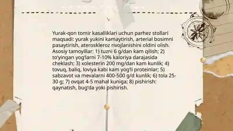 Parhez stollari 4