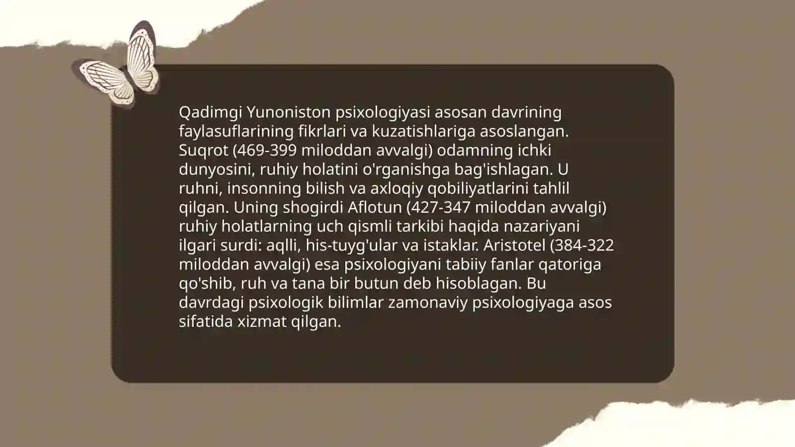 Psixologiya fanining tarixi 4