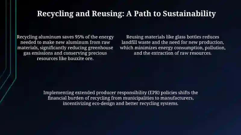 Recycling and Reusing: Pathways to a Greener World 4