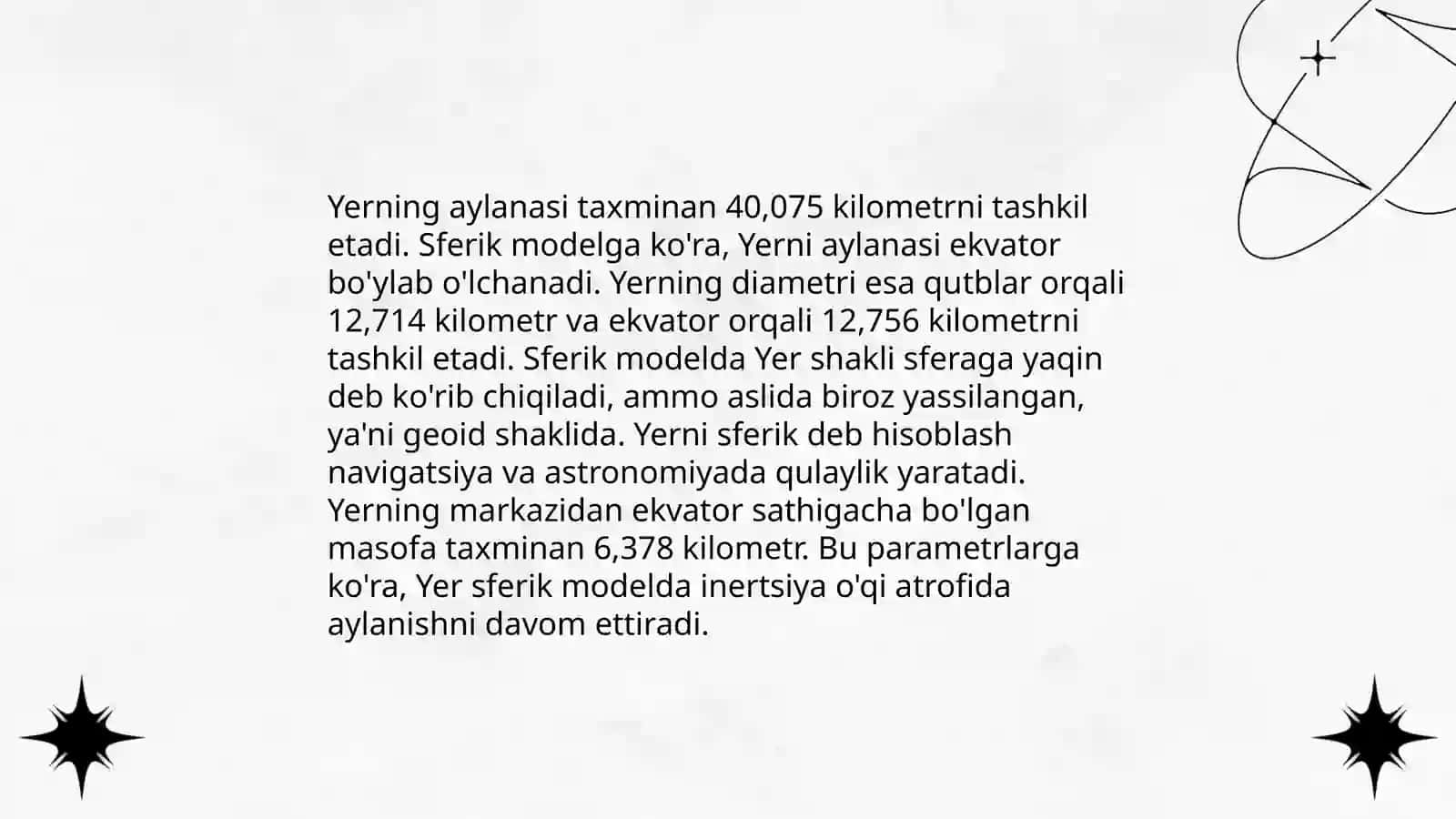 Yer shakli va harakatlari 4
