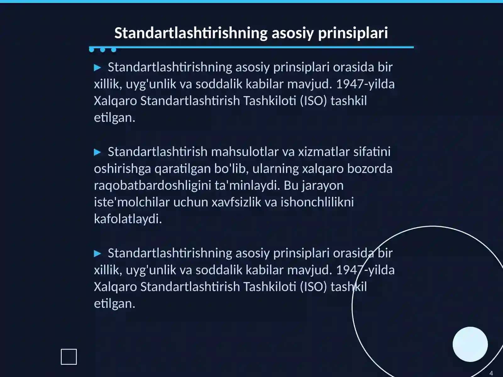 Metrologiya va standartlashtirish fani 4