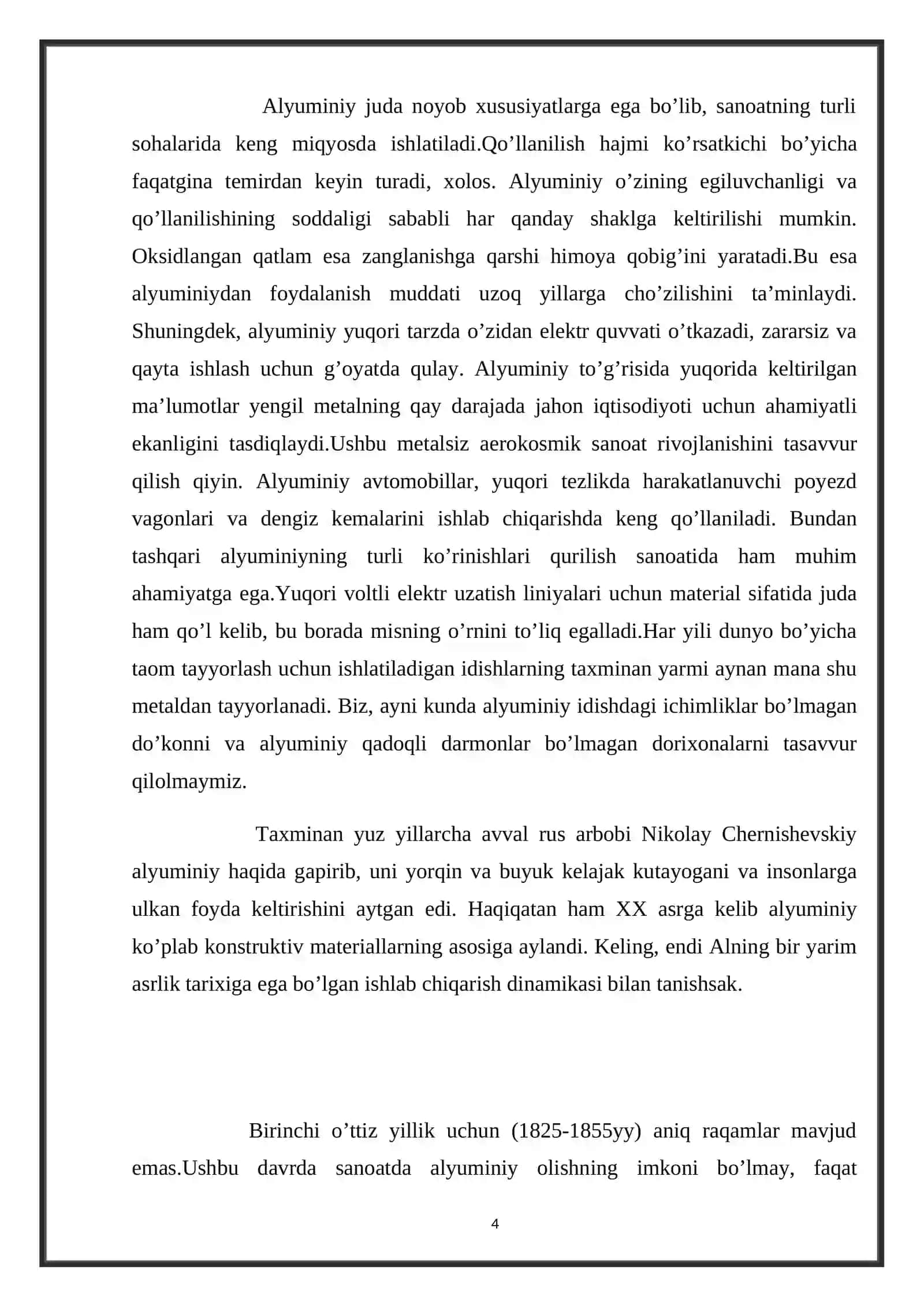 Alyuminiy sulfatning olinishi va xossalari 4