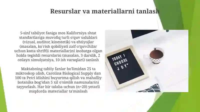 O'qituvchining darsga tayyorlanishi 4