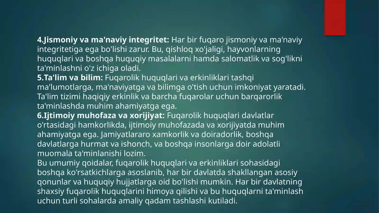 To’lanboyning tayorlagan taqdimotlari 4