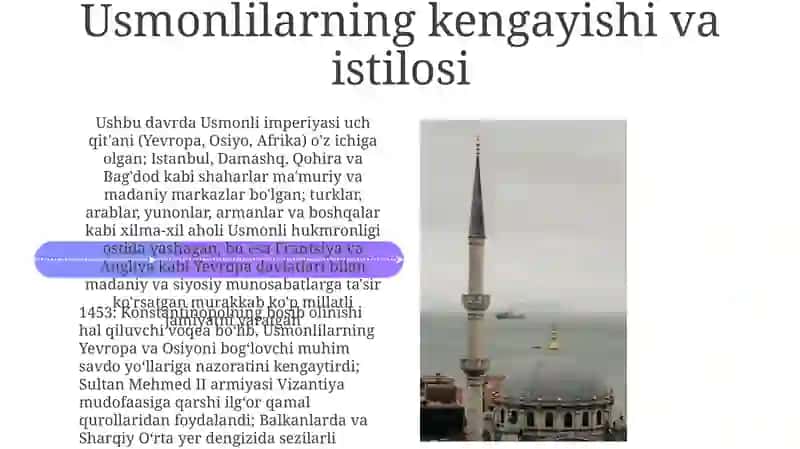 Uch qit'ani birlashtirgan sultonlik (Usmoniy turklar davlati) 4