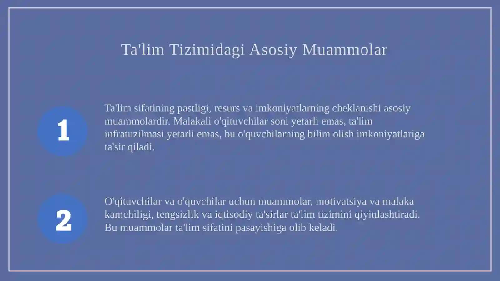 Qiyosiy pedagogika Pokiston ta'lim tizimi 4