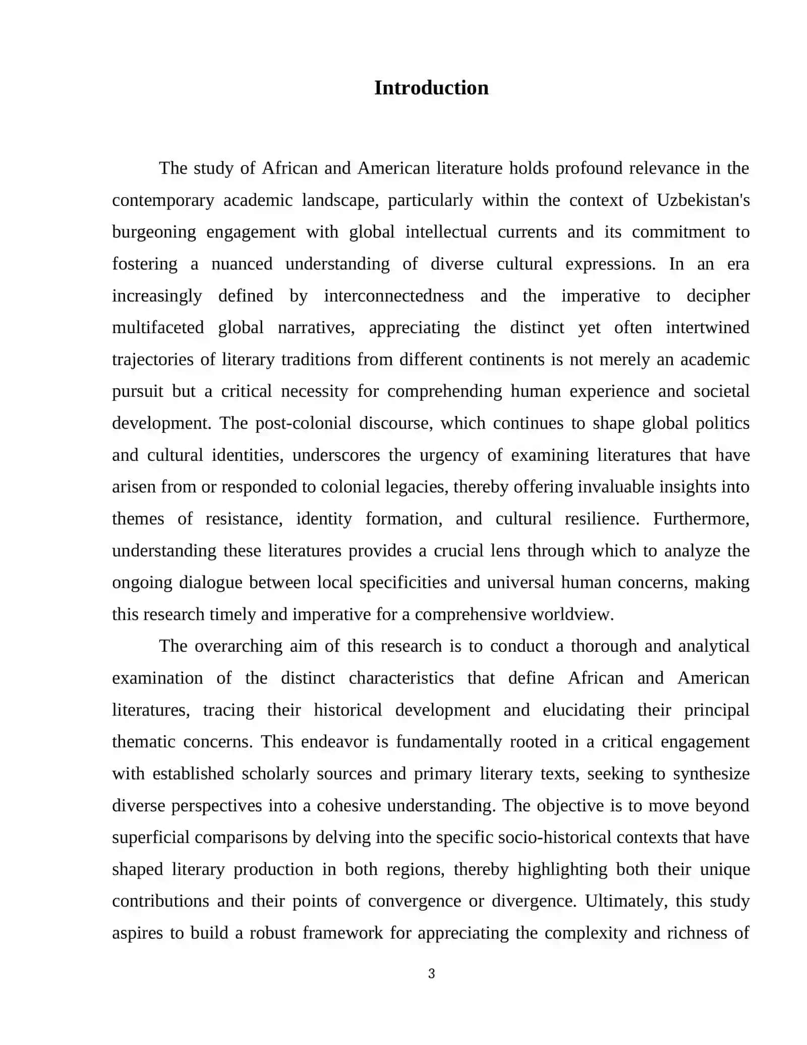 Characteristics of African, American literature 4