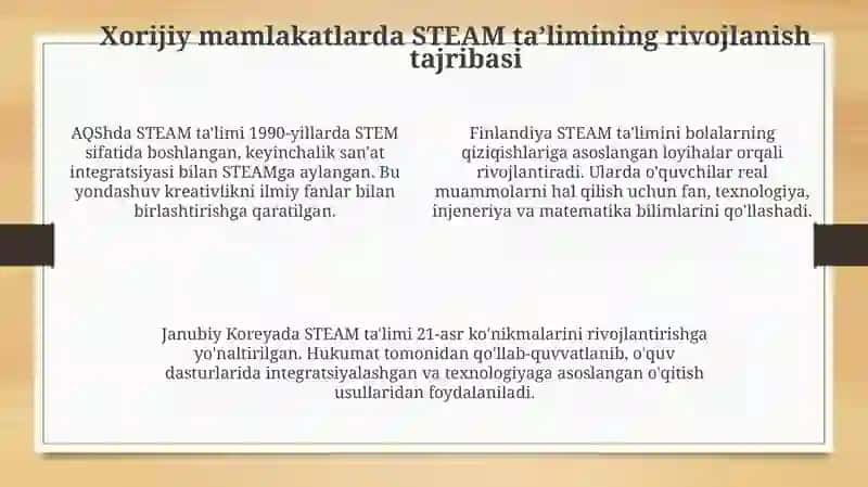 STEAM Ta'limi 4