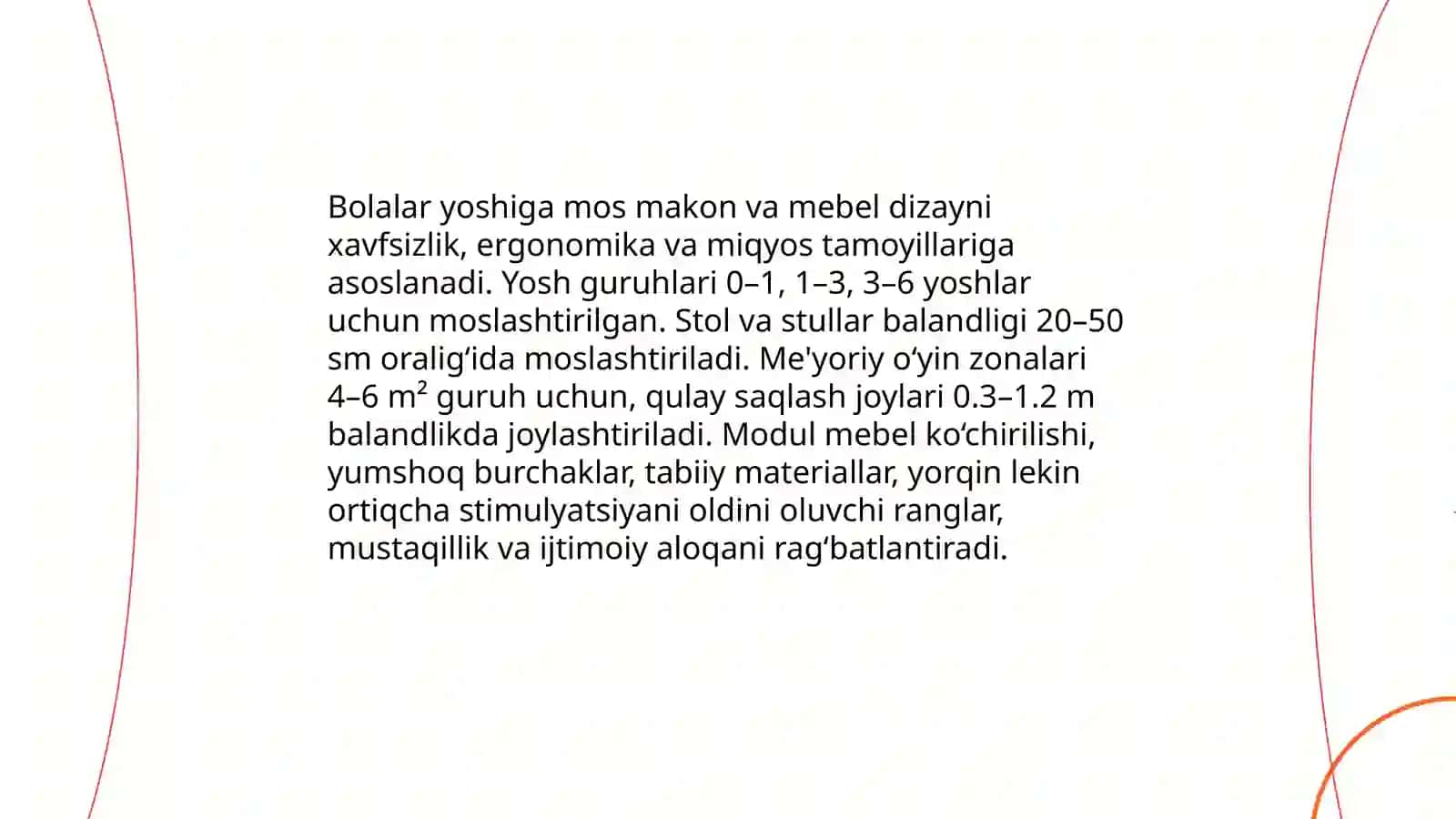 Predmetli rivojlanish muhitining pedagogik tamoyillari 4