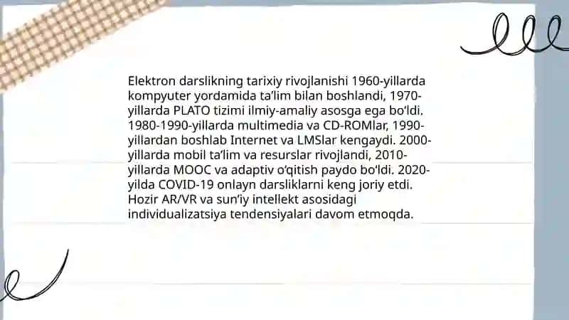 Elektron darslik va uning turlari 4