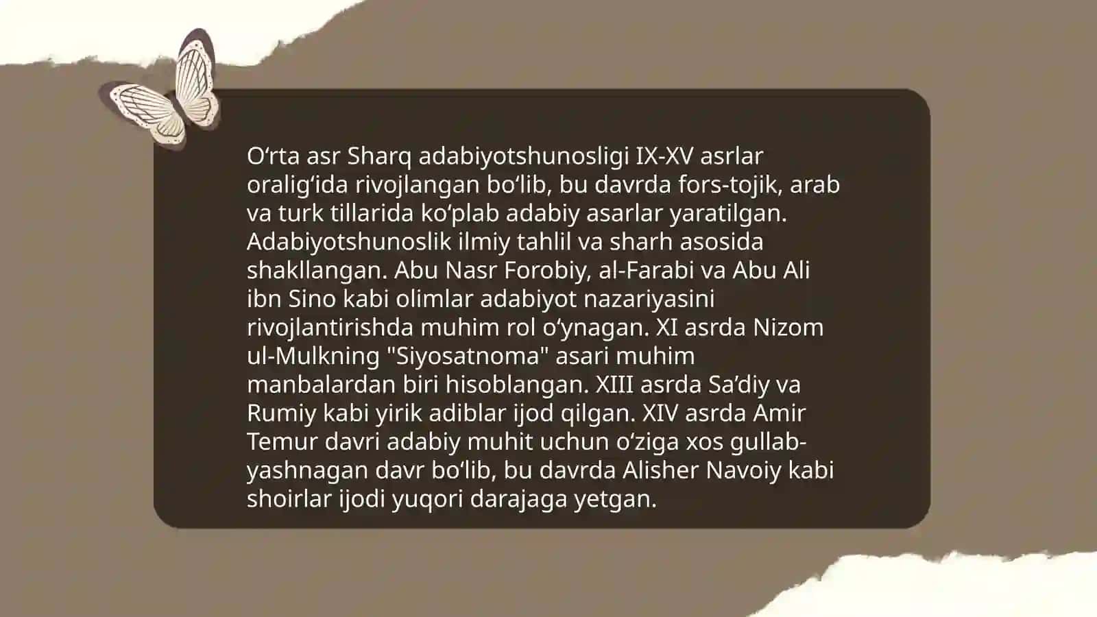 Adabiyotshunoslik tarixi 4