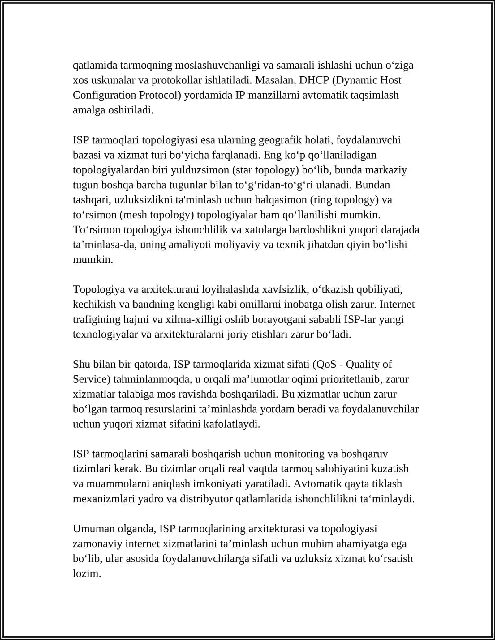 CASE STUDY: ISP TARMOQLARI 4