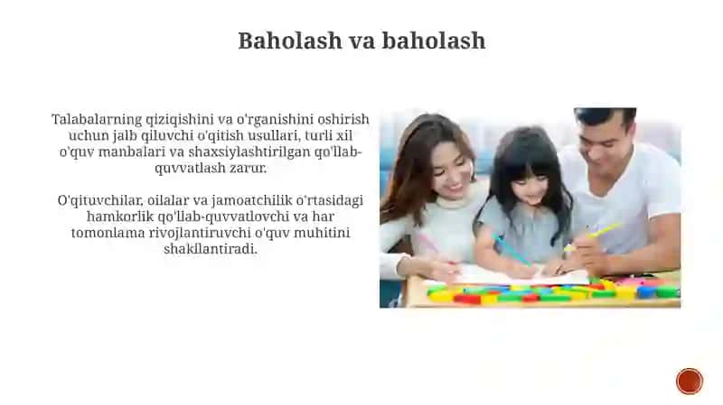 O'qituvchilarni tayyorlash va rivojlantirish 4