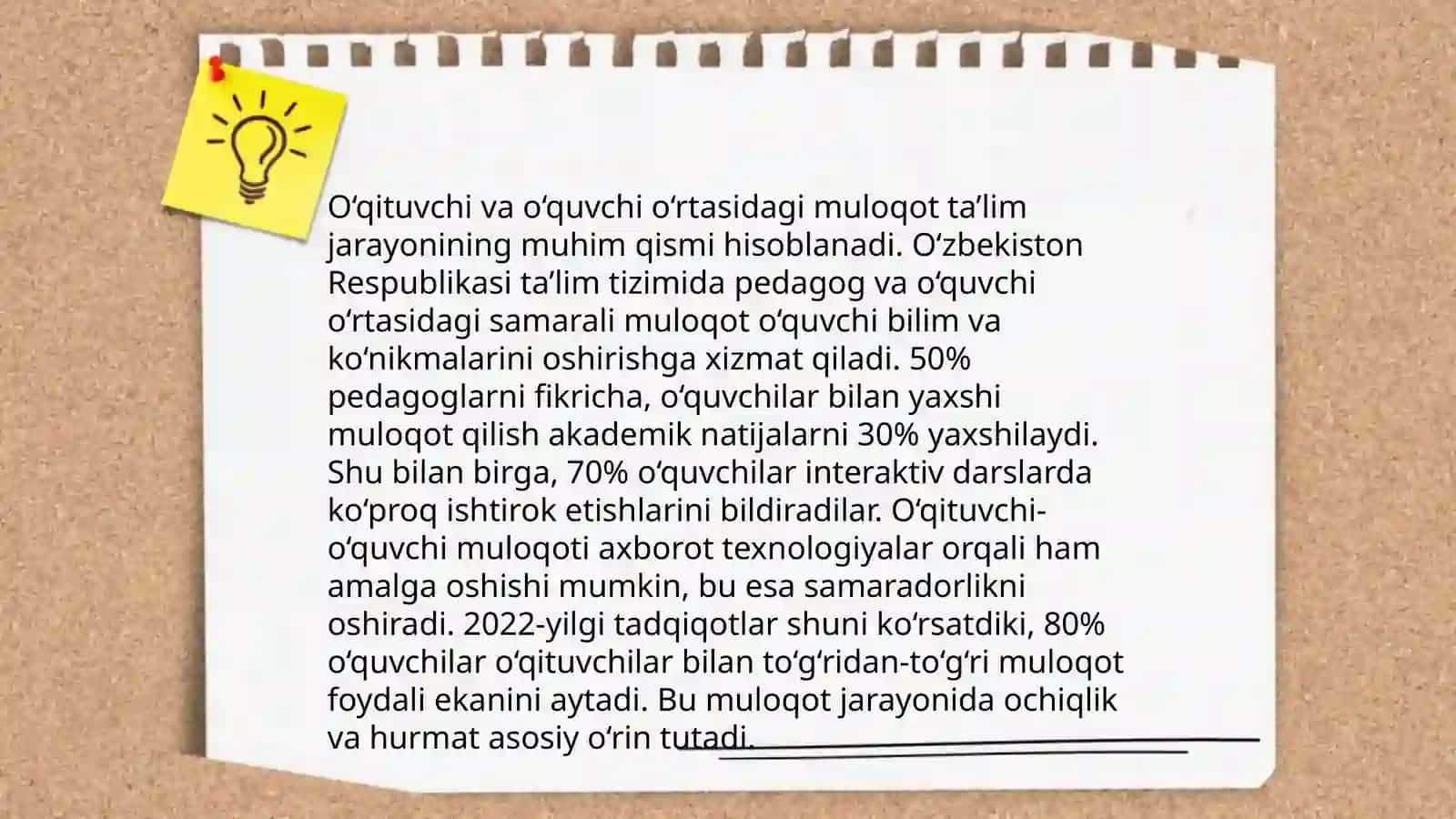 Pedagogik faoliyatda muloqot 4