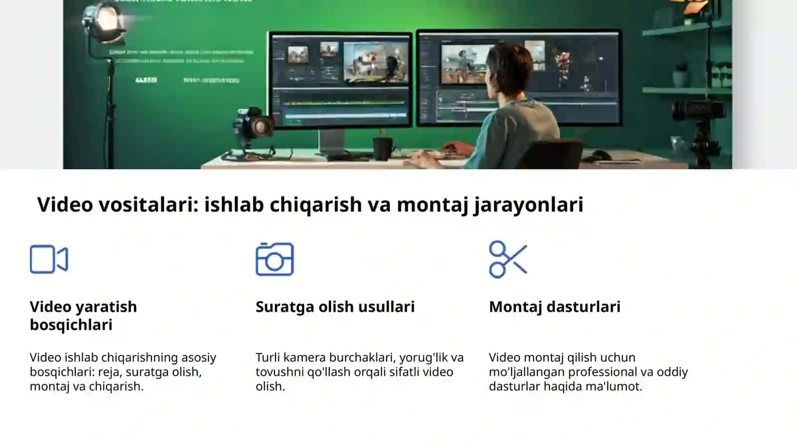 Multimedia vositalari: Zamonaviy texnologiyalar 4