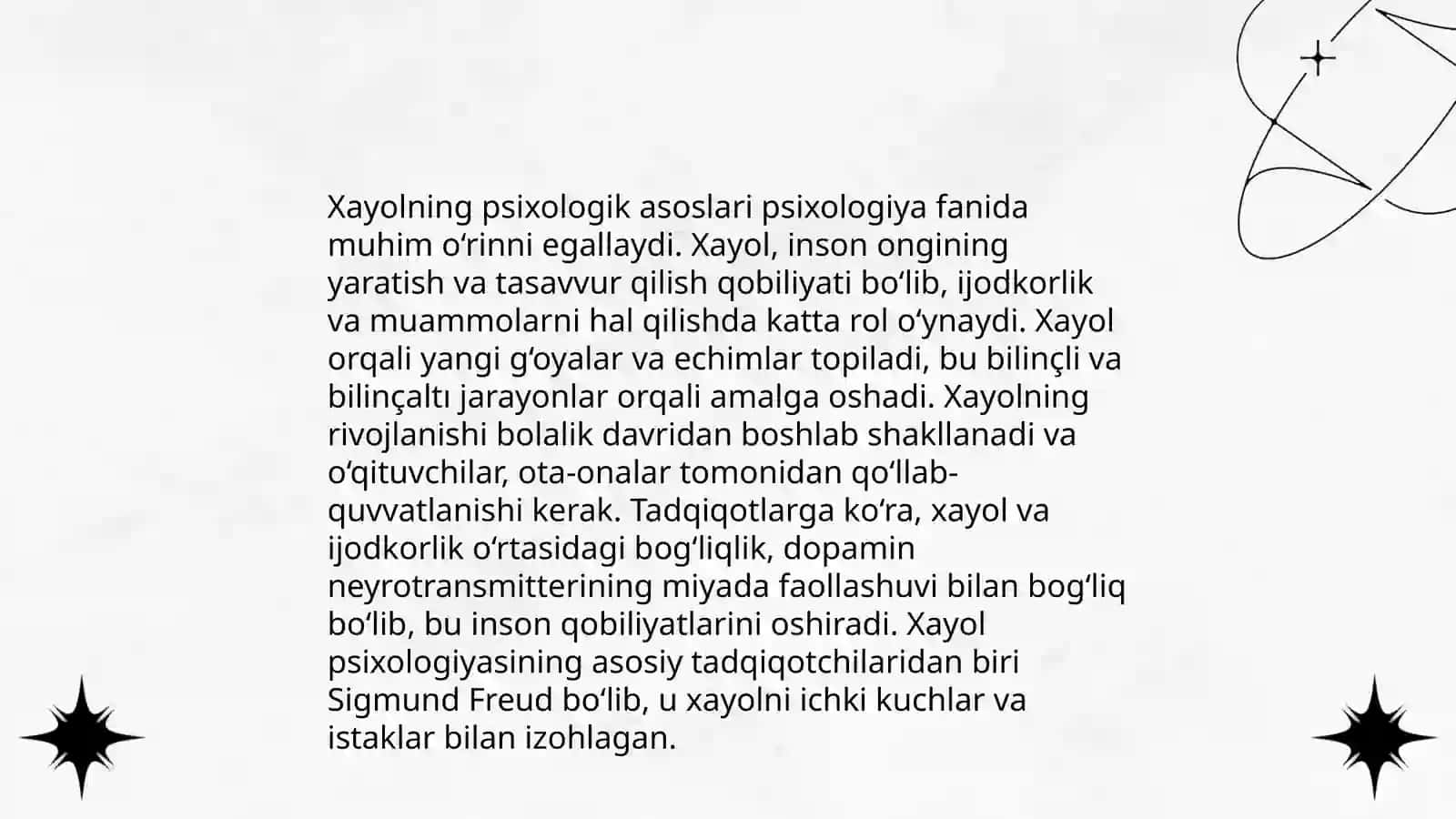 Xayol haqida tushuncha 4