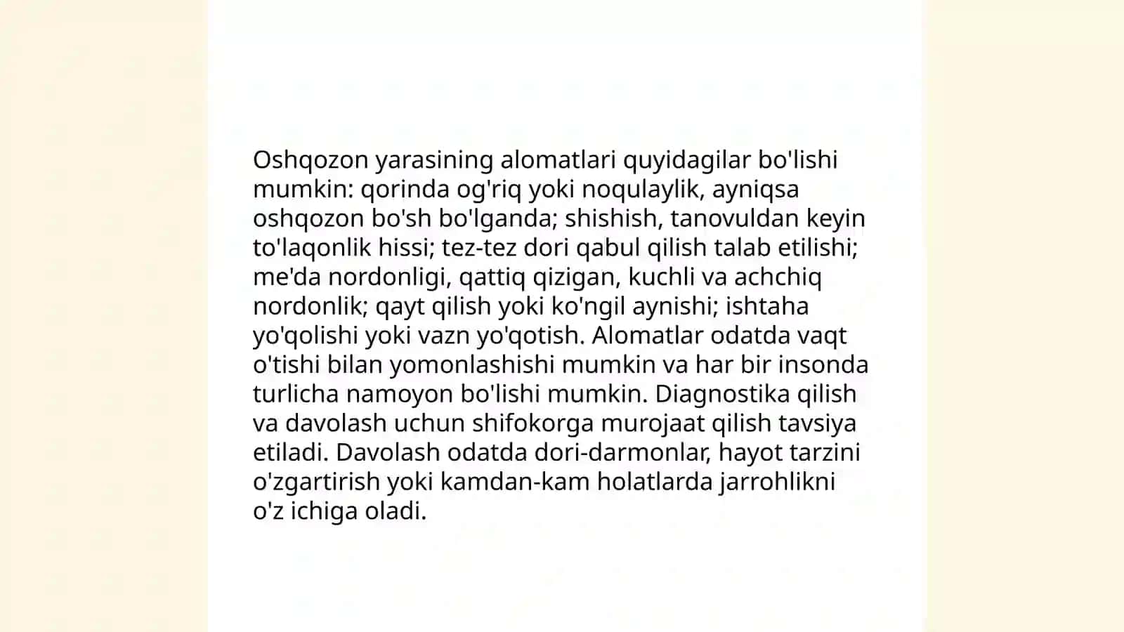 Oshqozon yara kasalliklari 4