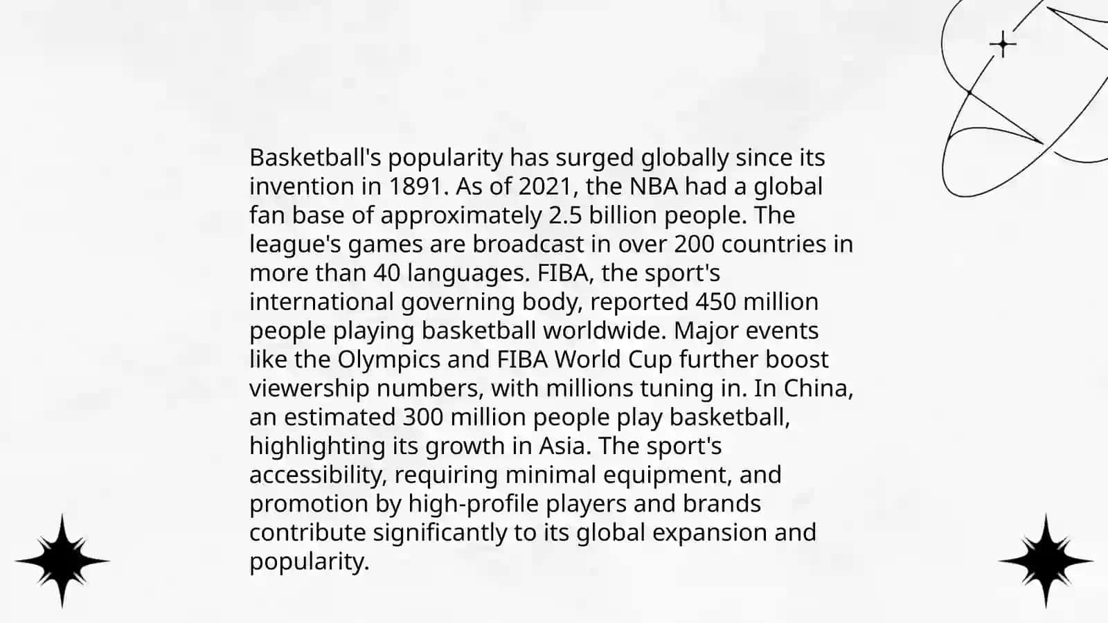 Popular sports in my country 4