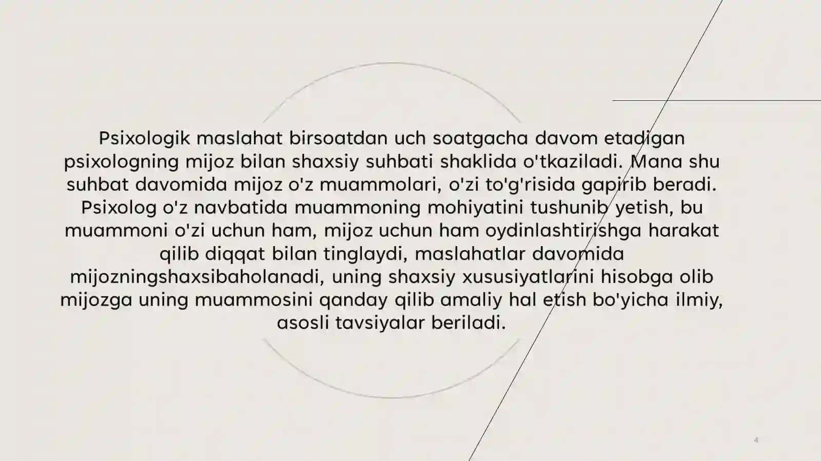 PSIXOLOGIK MASLAXATNING MAXSUS MUAMMOLARI 4