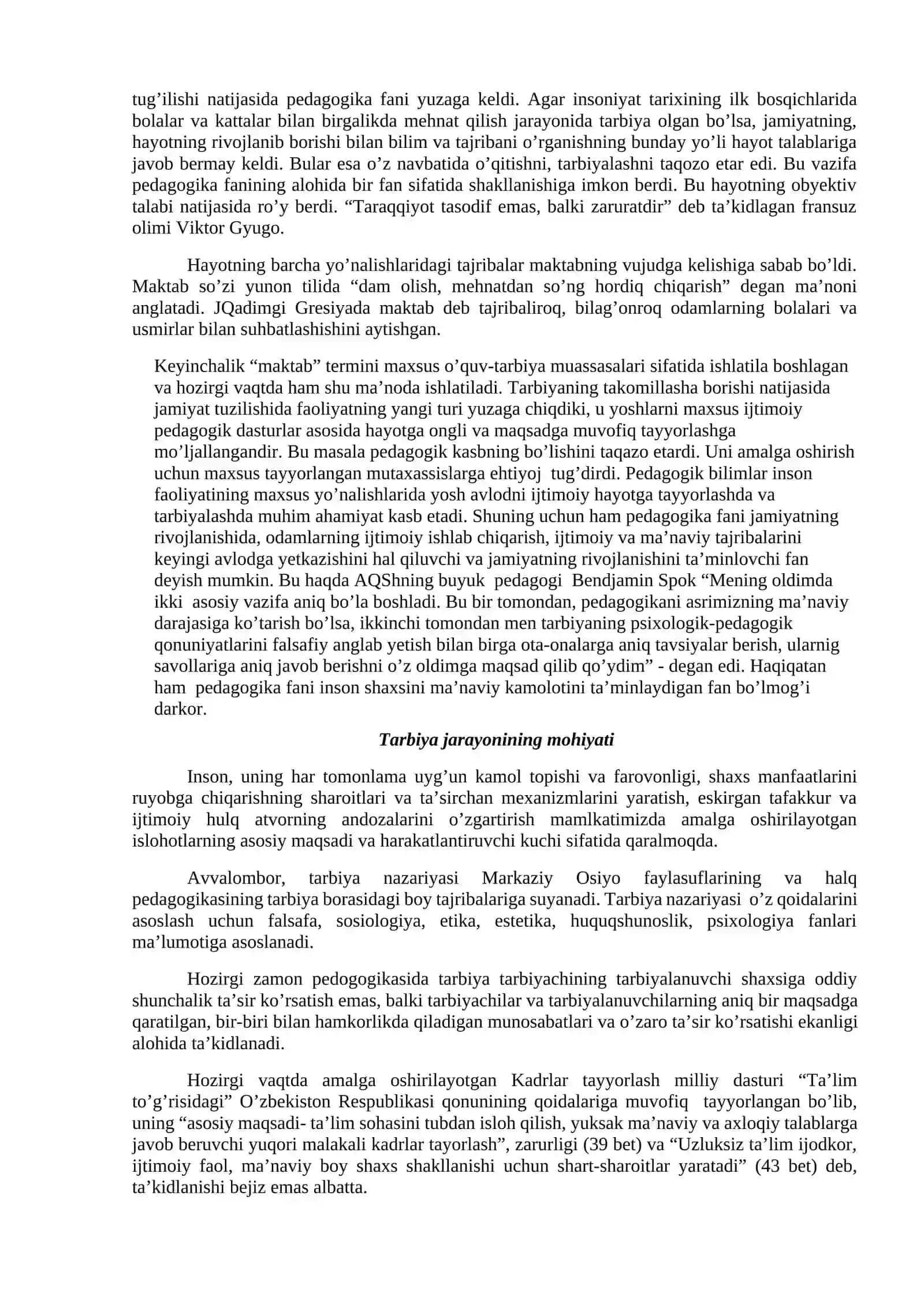 Pedagogika Nazariyasi 4