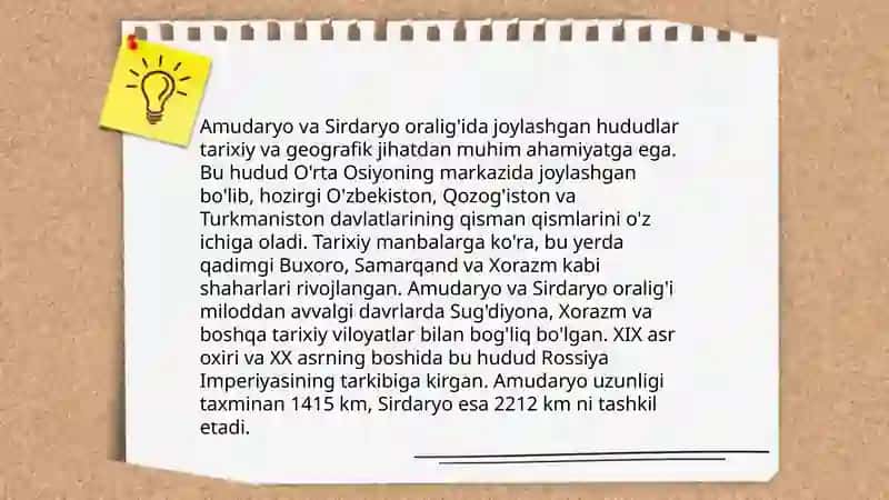 Xorazmshohlar davri tarixiy geografiyasi 4