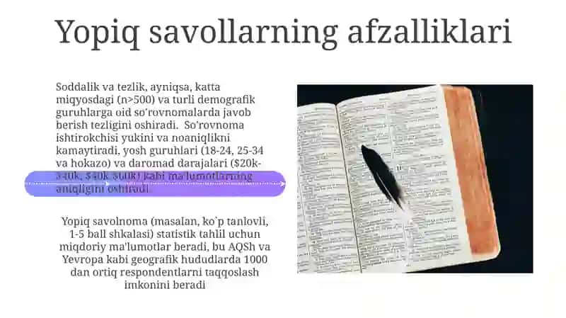 So'rovnomalar 4