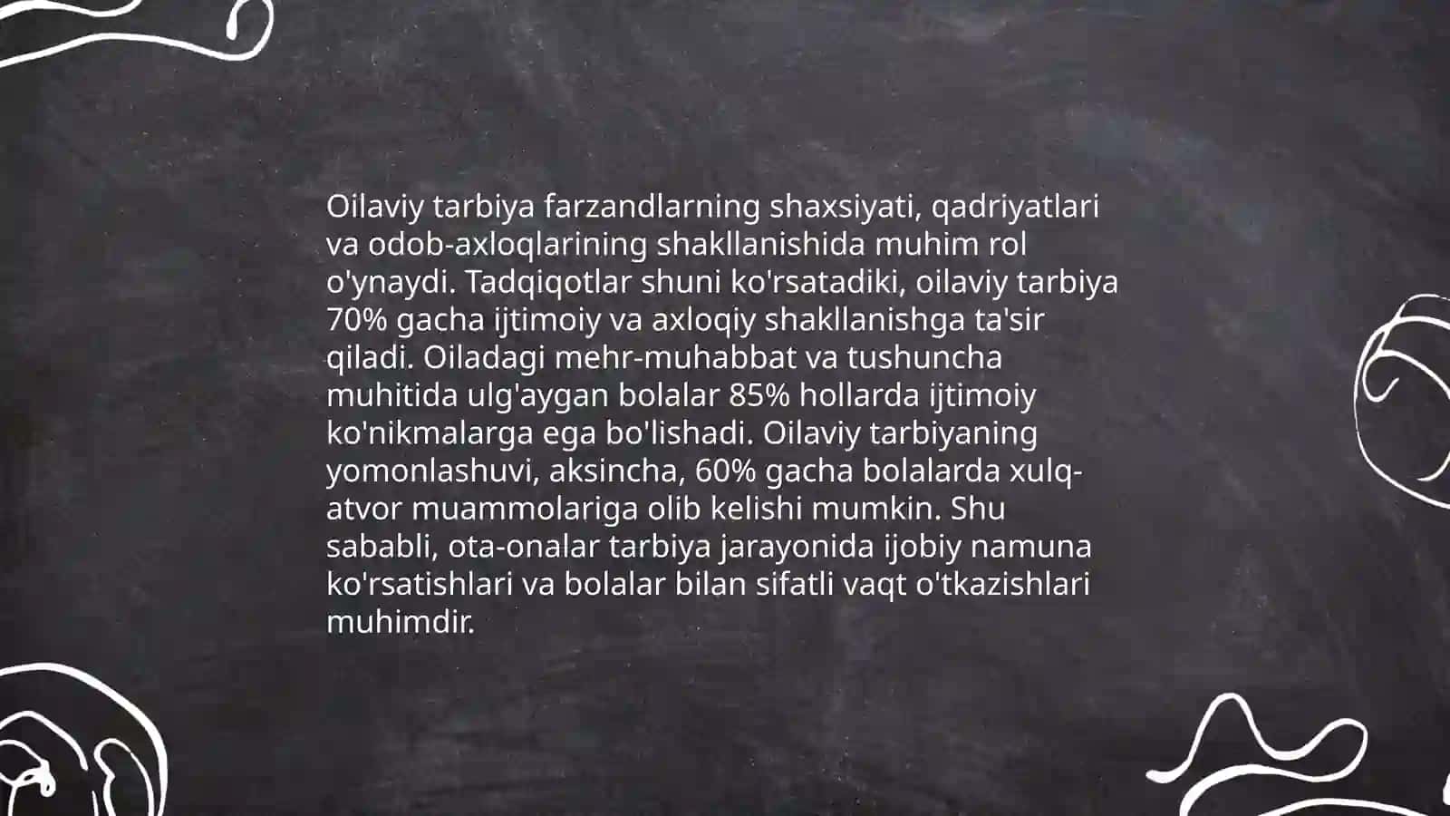 Shaxsning rivojlanishida tarbiyaning o'rni 4