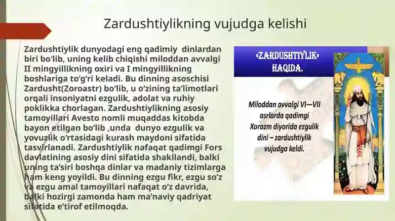Zardushtiylikning teologik tizimi va diniy marosimlari 4