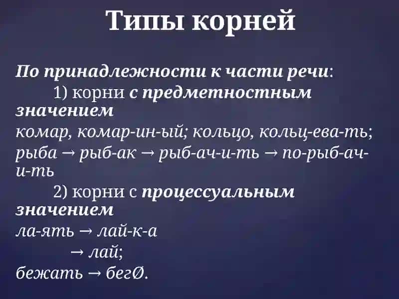 Морфемный анализ словоформы 4