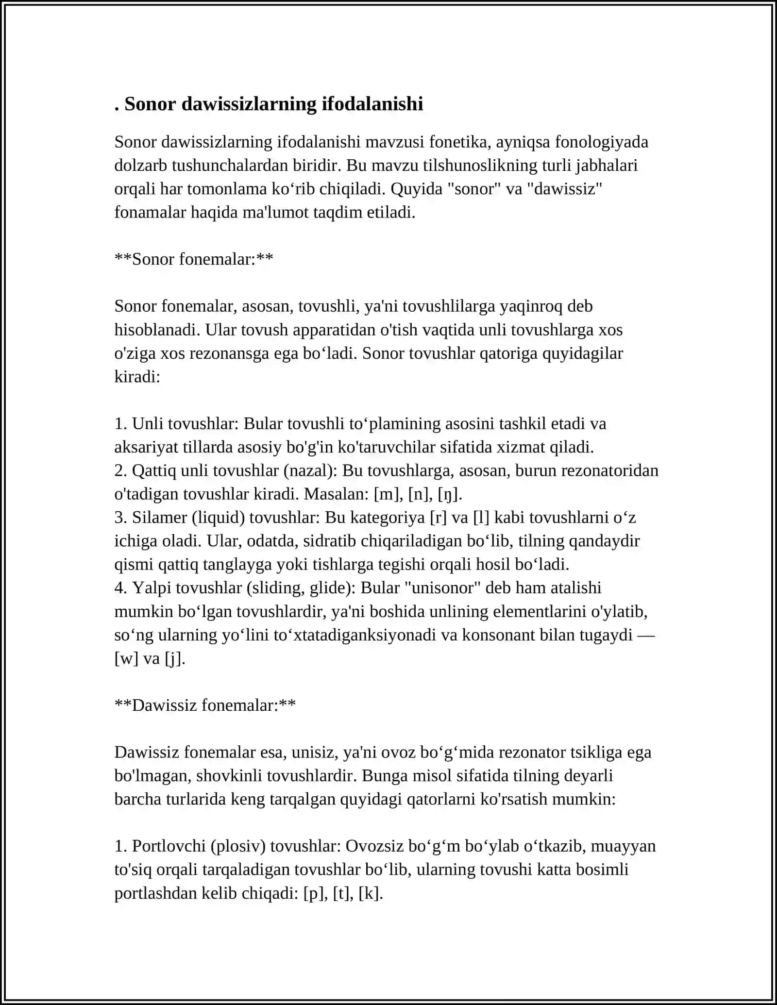 QARAQALPAQ TILINDE SONOR DAWISSIZLAR 4