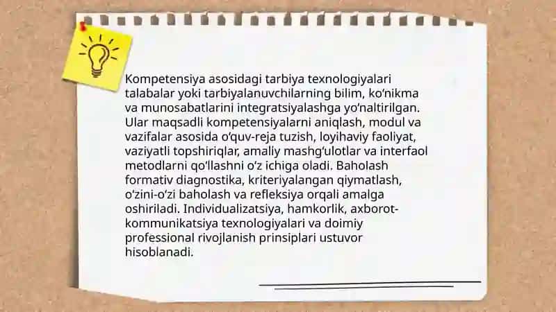 Tarbiya texnologiyalari 4