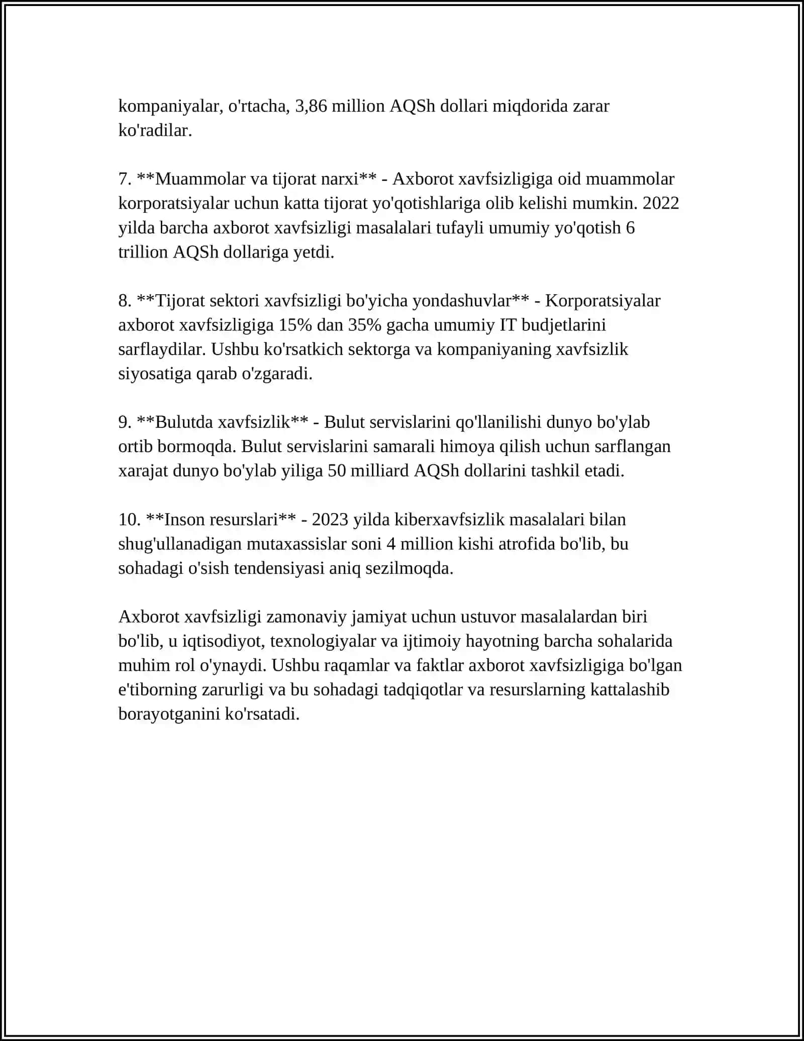 2.AXBOROTNI XIMOYALASHNING KRIPTOGRAFIK USULI 4