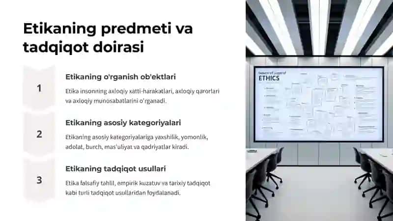 Etikaning mohiyati va ahamiyati 4