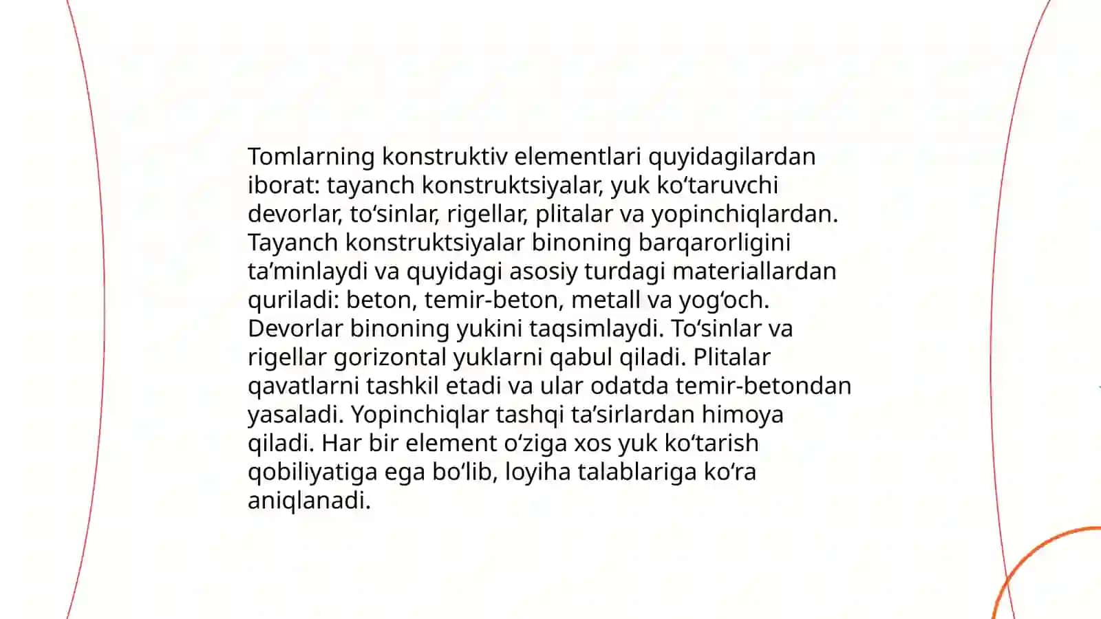 Nishobli tomlar va ularning konstruksuyalari 4